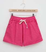 Load image into Gallery viewer, Summer Style Shorts Women Candy Color Elastic With Belt